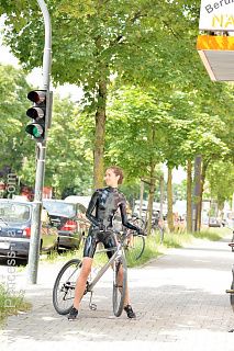 Latex on Bicycle!