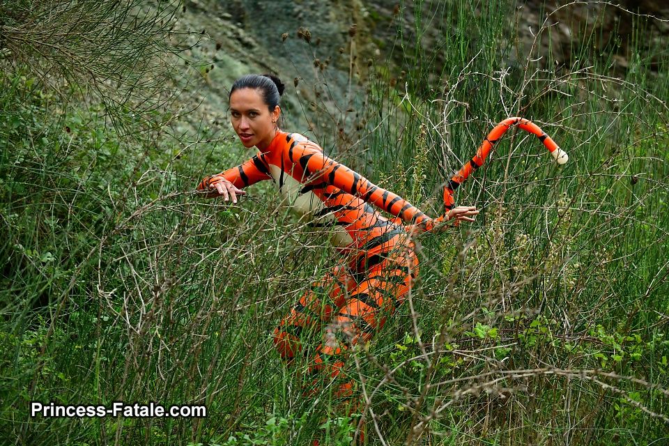 Tiger without mask